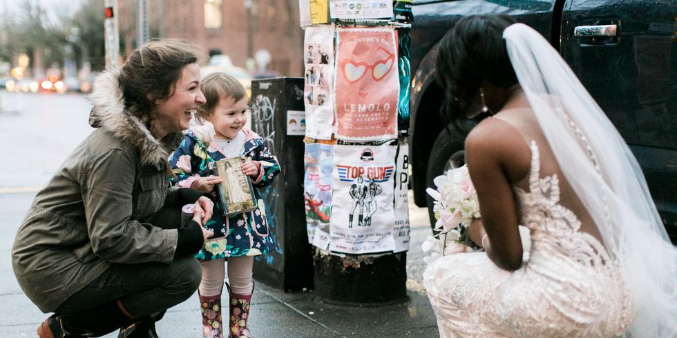 Young girl and her mum