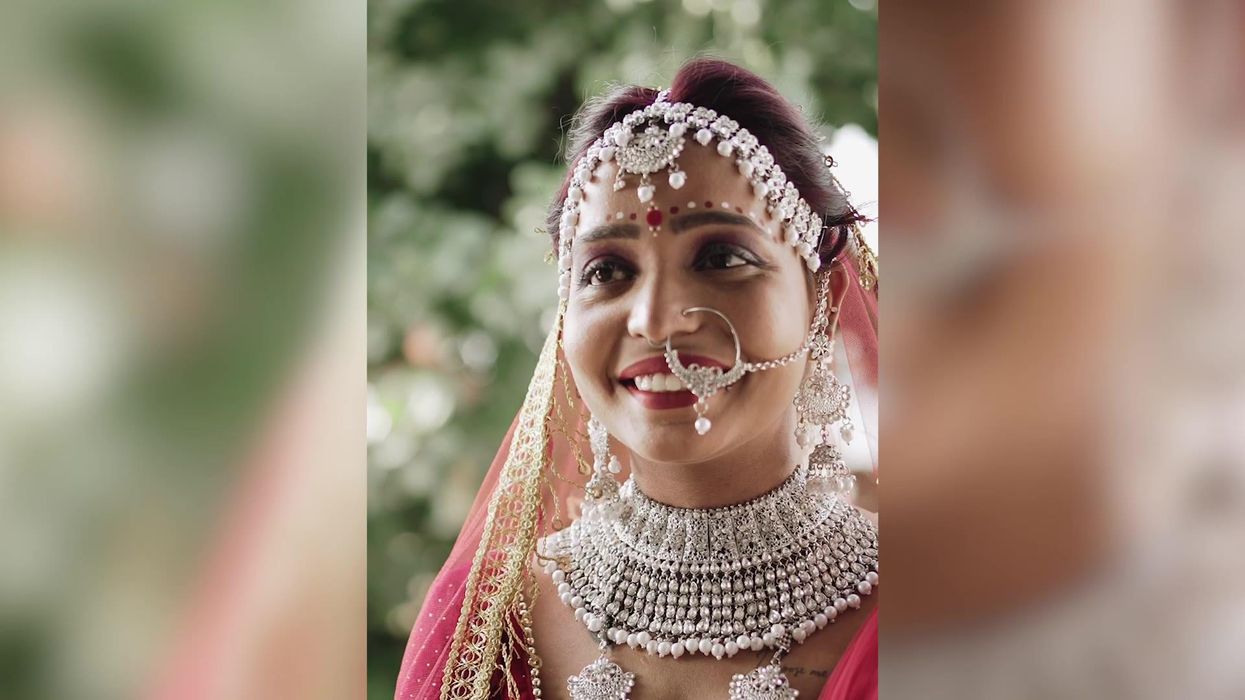 Woman marries herself in India's 'first solo wedding'
