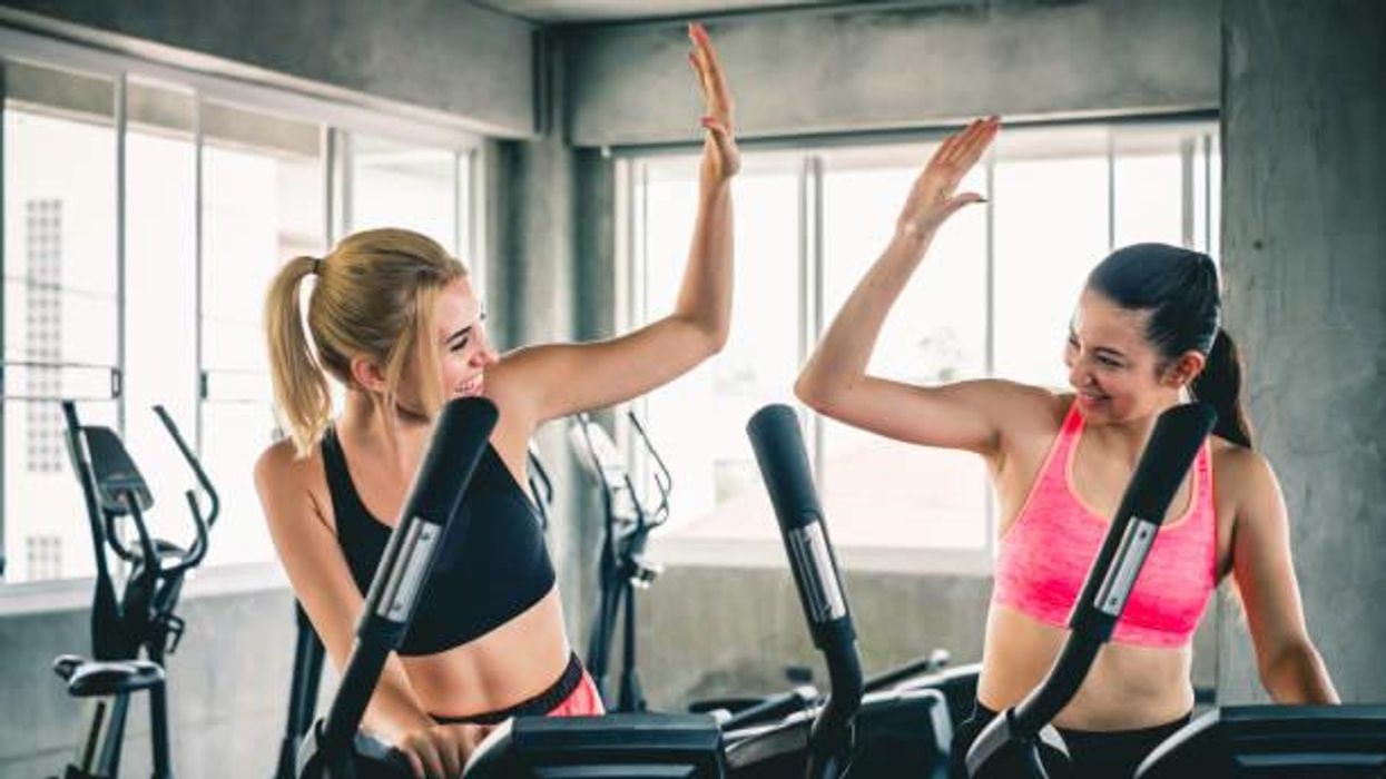 Woman squirts water at stranger after being told her gym shorts were 'provocative'