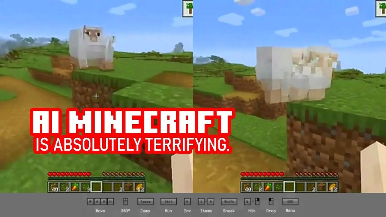 World's first fully AI game is based on Minecraft and described as 'kinda creepy'