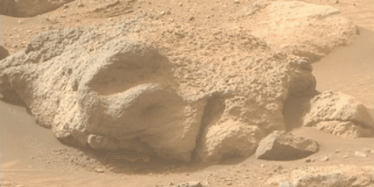 Creepy discovery on Mars looks just like a human face | indy100