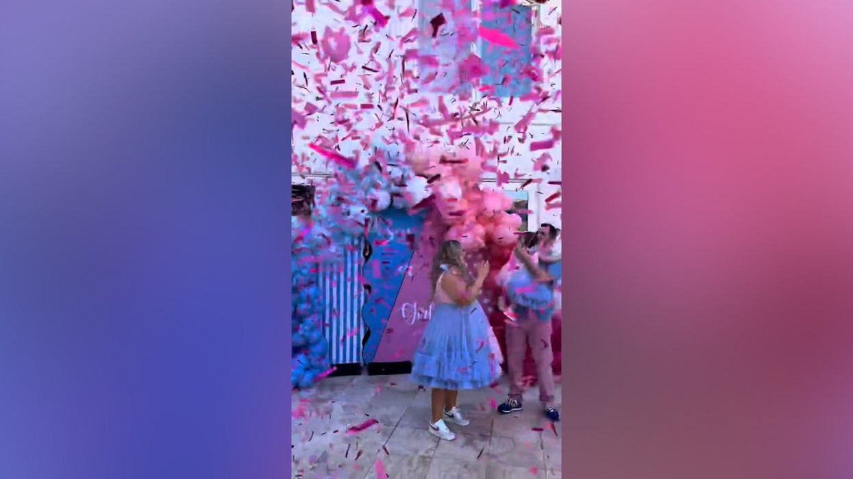 Trisha Paytas hosts elaborate gender reveal for second baby