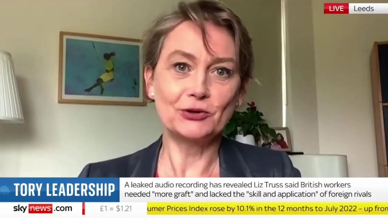 Yvette Cooper rips into Liz Truss over 'disgraceful' comments on UK workers needing ‘more graft’