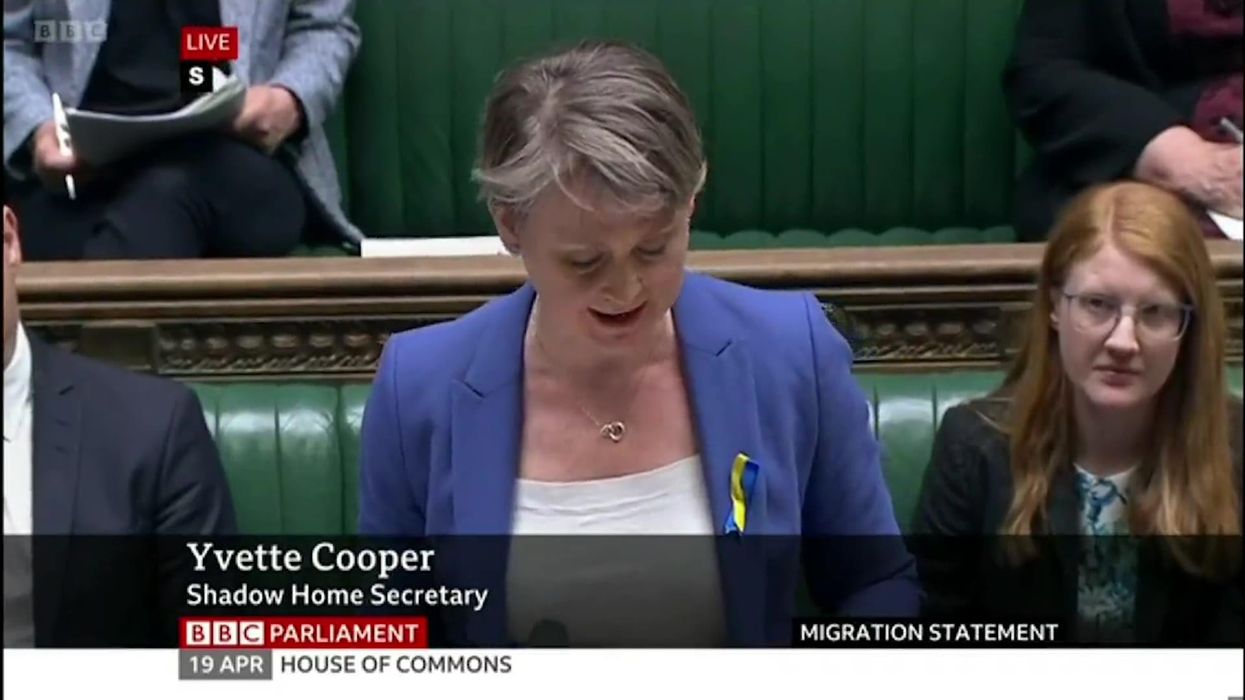 Watching Yvette Cooper tear into Priti Patel is well worth four minutes of your day