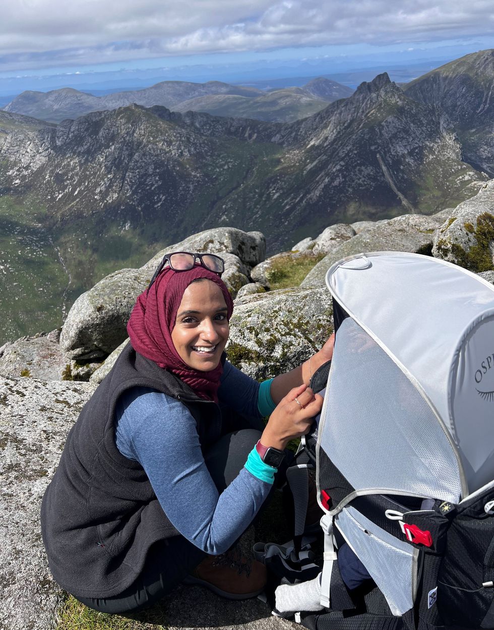 The Hillwalking Hijabi recognised for championing diversity