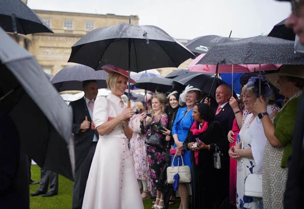 Zara Tindall during the Sovereign\u2019s Garden Party