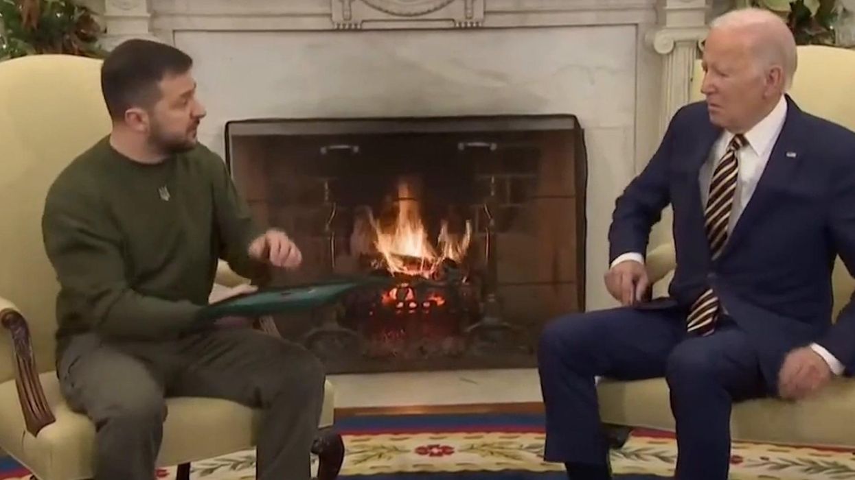 Volodymyr Zelensky reveals what it'll take for him to stop wearing his iconic green outfit