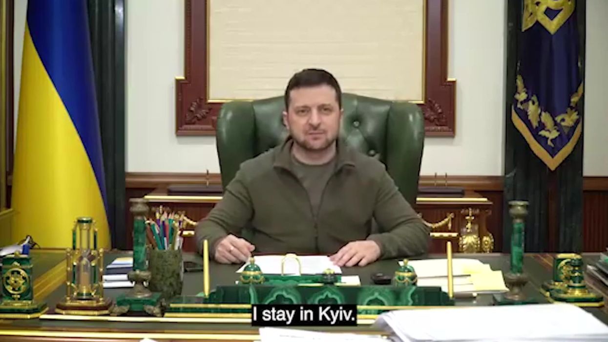 President Zelensky reveals his location on Instagram to prove he's not hiding