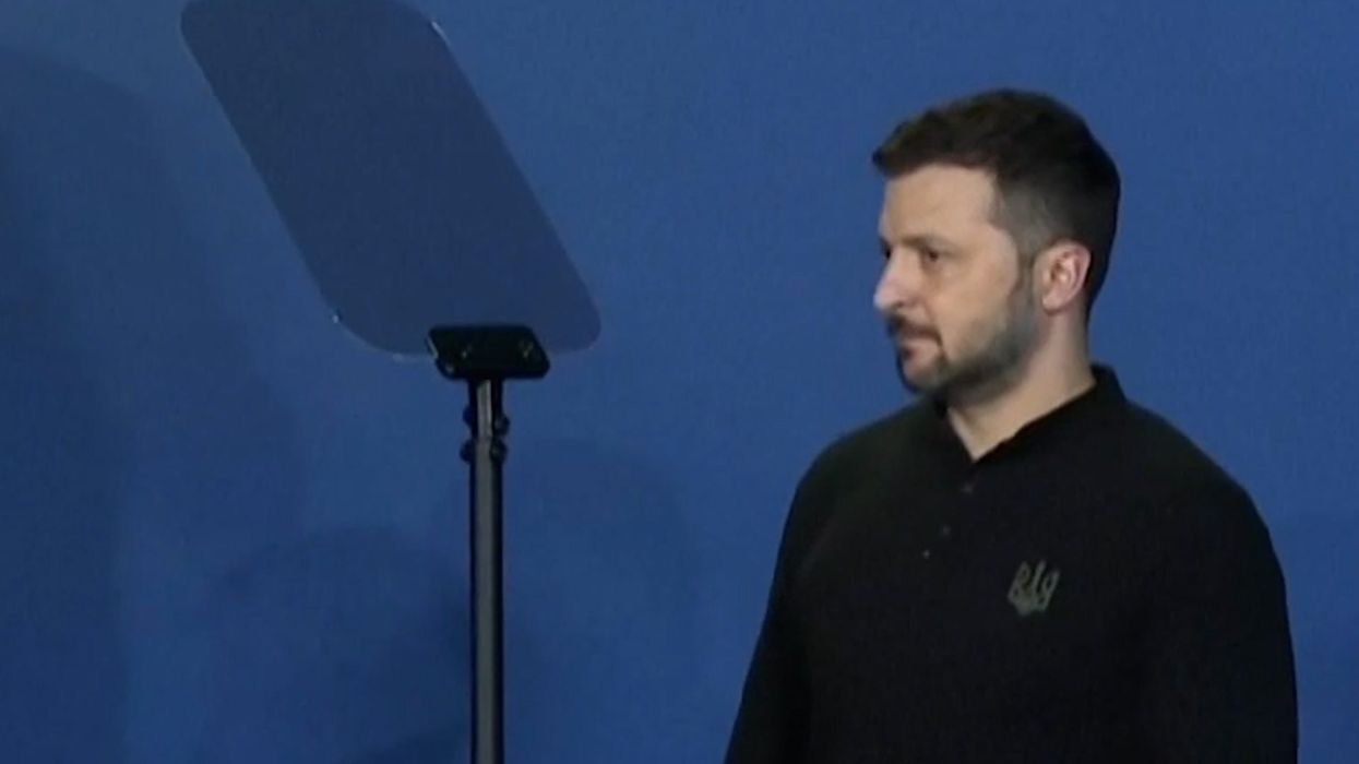 Zelensky has cheeky two word response to Biden calling him 'Putin'