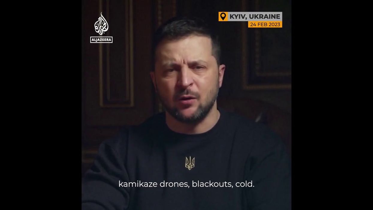 Two photos show how much Zelensky has changed since the start of the war