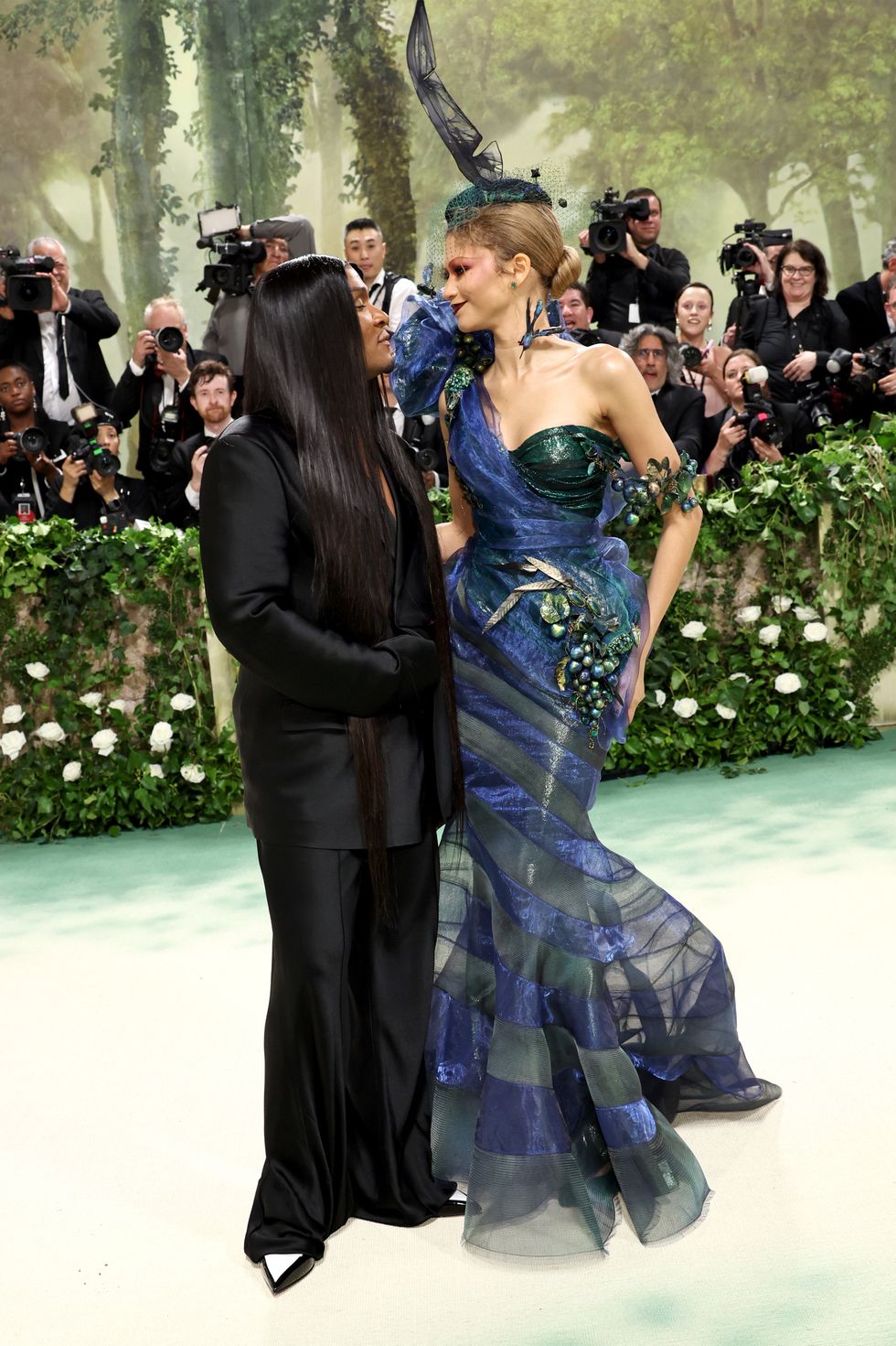 Zendaya and Law Roach at the Met Gala